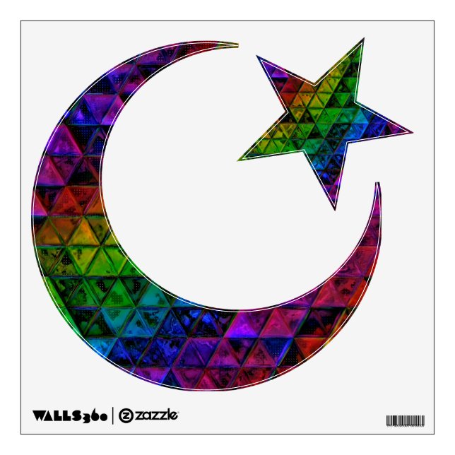 Pride Glass  Wall Decal (Front)