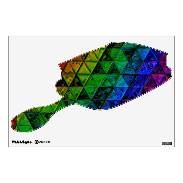 Pride Glass  Wall Decal (Front)