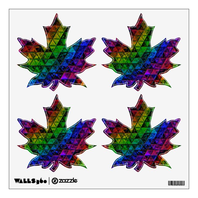 Pride Glass  Wall Decal (Front)