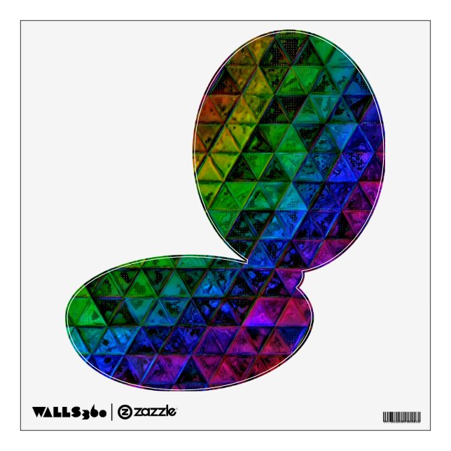 Pride Glass  Wall Decal (Front)