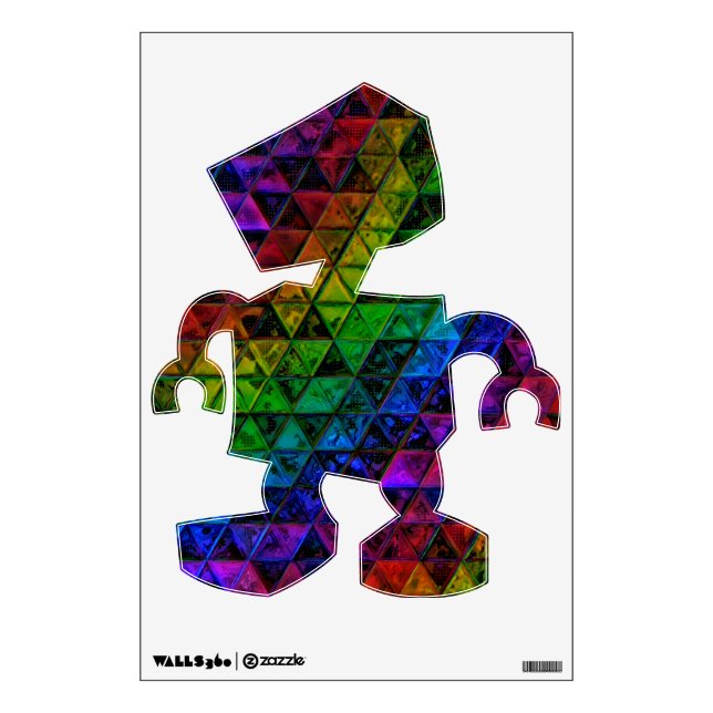 Pride Glass  Wall Decal (Front)