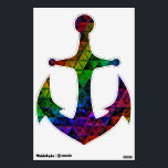 Pride Glass  Wall Decal<br><div class="desc">Thank you for checking out my design. Follow my art on Instagram @MRNStudios or ko-fi.com/MRNStudios</div>