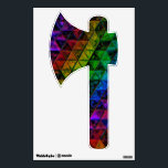 Pride Glass  Wall Decal<br><div class="desc">Thank you for checking out my design. Follow my art on Instagram @MRNStudios or ko-fi.com/MRNStudios</div>