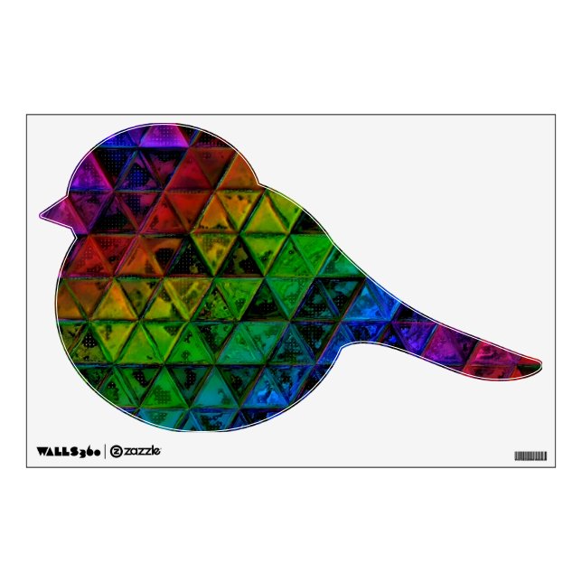 Pride Glass  Wall Decal (Front)