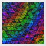 Pride Glass  Wall Decal<br><div class="desc">Thank you for checking out my design. Follow my art on Instagram @MRNStudios or ko-fi.com/MRNStudios</div>