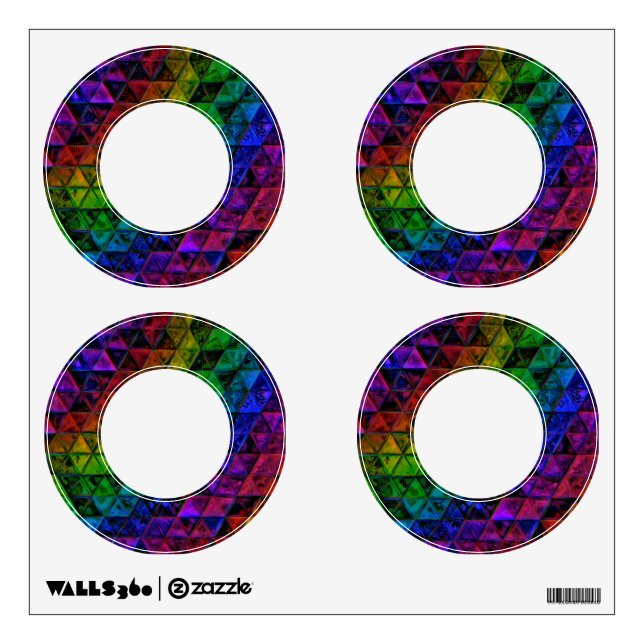 Pride Glass  Wall Decal (Front)