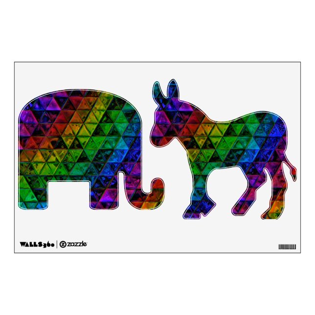 Pride Glass  Wall Decal (Front)