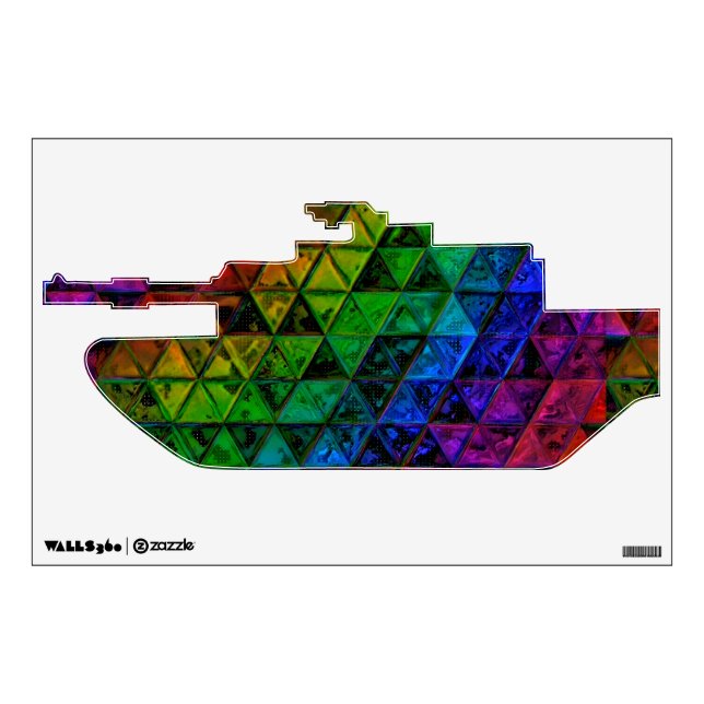 Pride Glass  Wall Decal (Front)