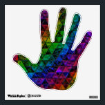 Pride Glass  Wall Decal<br><div class="desc">Thank you for checking out my design. Follow my art on Instagram @MRNStudios or ko-fi.com/MRNStudios</div>