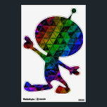 Pride Glass  Wall Decal<br><div class="desc">Thank you for checking out my design. Follow my art on Instagram @MRNStudios or ko-fi.com/MRNStudios</div>