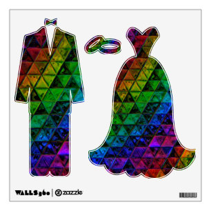 Pride Glass  Wall Decal