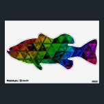 Pride Glass  Wall Decal<br><div class="desc">Thank you for checking out my design. Follow my art on Instagram @MRNStudios or ko-fi.com/MRNStudios</div>