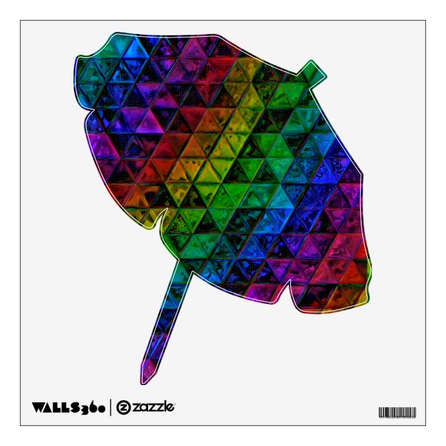 Pride Glass  Wall Decal (Front)