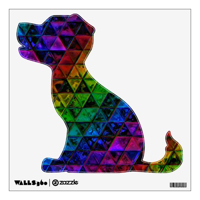 Pride Glass  Wall Decal (Front)