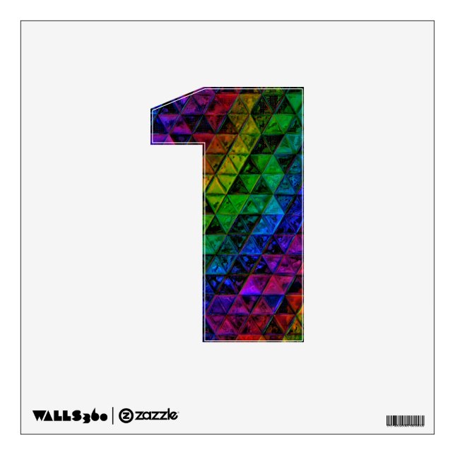 Pride Glass  Wall Decal (Front)