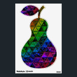 Pride Glass  Wall Decal<br><div class="desc">Thank you for checking out my design. Follow my art on Instagram @MRNStudios or ko-fi.com/MRNStudios</div>