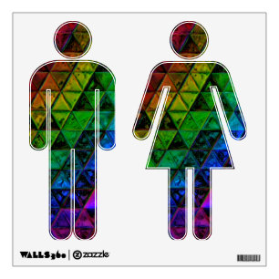 Pride Glass  Wall Decal