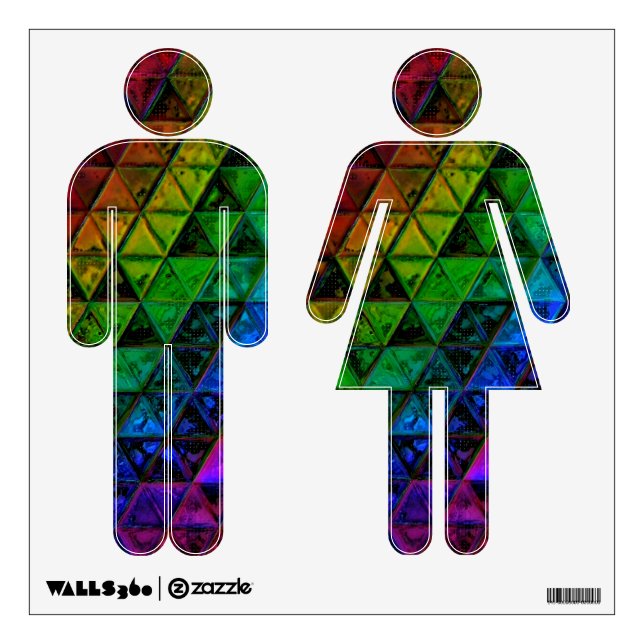 Pride Glass  Wall Decal (Front)