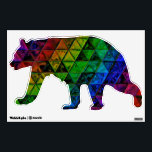 Pride Glass  Wall Decal<br><div class="desc">Thank you for checking out my design. Follow my art on Instagram @MRNStudios or ko-fi.com/MRNStudios</div>