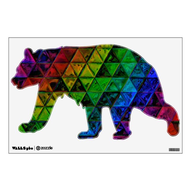 Pride Glass  Wall Decal (Front)