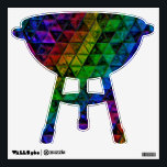 Pride Glass  Wall Decal<br><div class="desc">Thank you for checking out my design. Follow my art on Instagram @MRNStudios or ko-fi.com/MRNStudios</div>