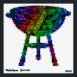 Pride Glass  Wall Decal<br><div class="desc">Thank you for checking out my design. Follow my art on Instagram @MRNStudios or ko-fi.com/MRNStudios</div>