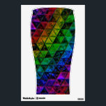 Pride Glass  Wall Decal<br><div class="desc">Thank you for checking out my design. Follow my art on Instagram @MRNStudios or ko-fi.com/MRNStudios</div>
