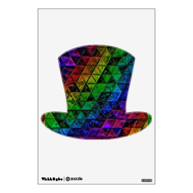 Pride Glass  Wall Decal (Front)