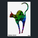 Pride Glass  Wall Decal<br><div class="desc">Thank you for checking out my design. Follow my art on Instagram @MRNStudios or ko-fi.com/MRNStudios</div>