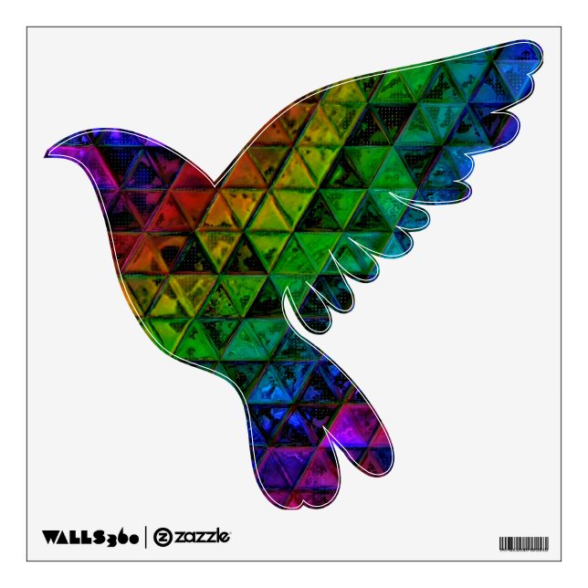 Pride Glass  Wall Decal (Front)