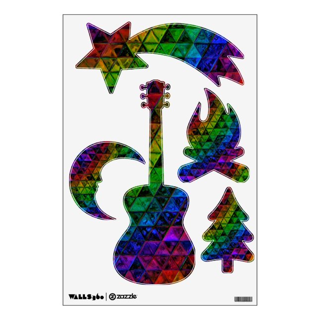 Pride Glass  Wall Decal (Front)