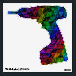 Pride Glass  Wall Decal<br><div class="desc">Thank you for checking out my design. Follow my art on Instagram @MRNStudios or ko-fi.com/MRNStudios</div>