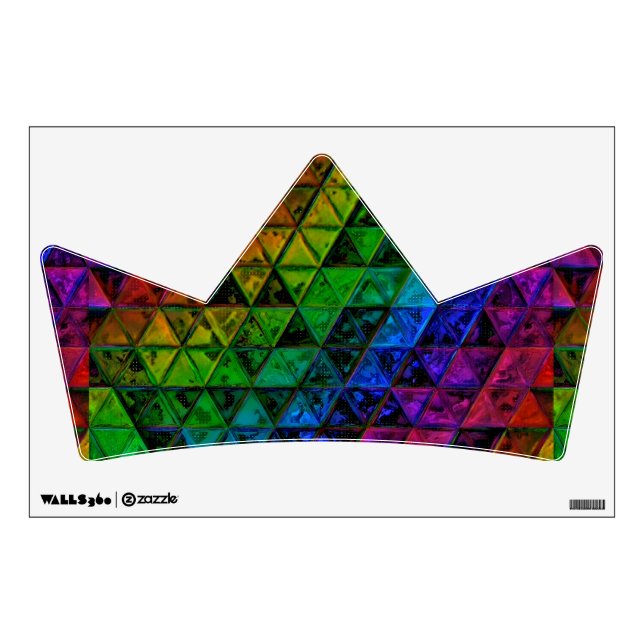 Pride Glass  Wall Decal (Front)