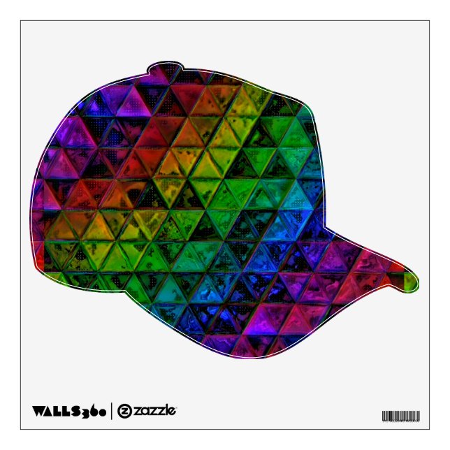Pride Glass  Wall Decal (Front)
