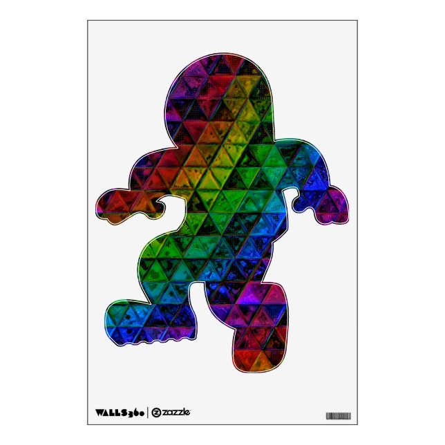 Pride Glass  Wall Decal (Front)