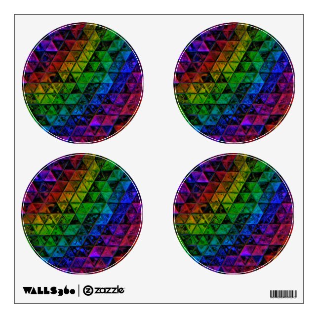 Pride Glass  Wall Decal (Front)