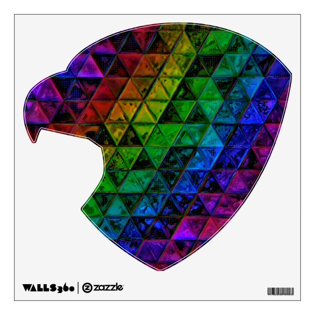 Pride Glass  Wall Decal (Front)