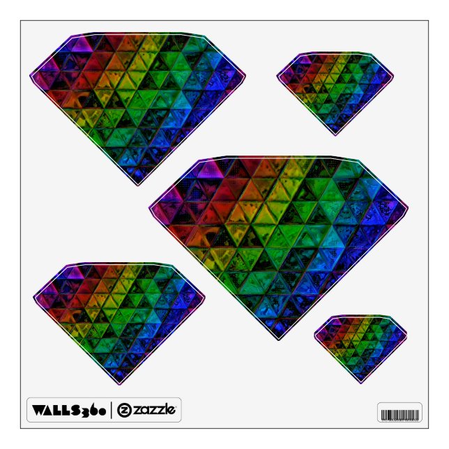 Pride Glass  Wall Decal (Front)