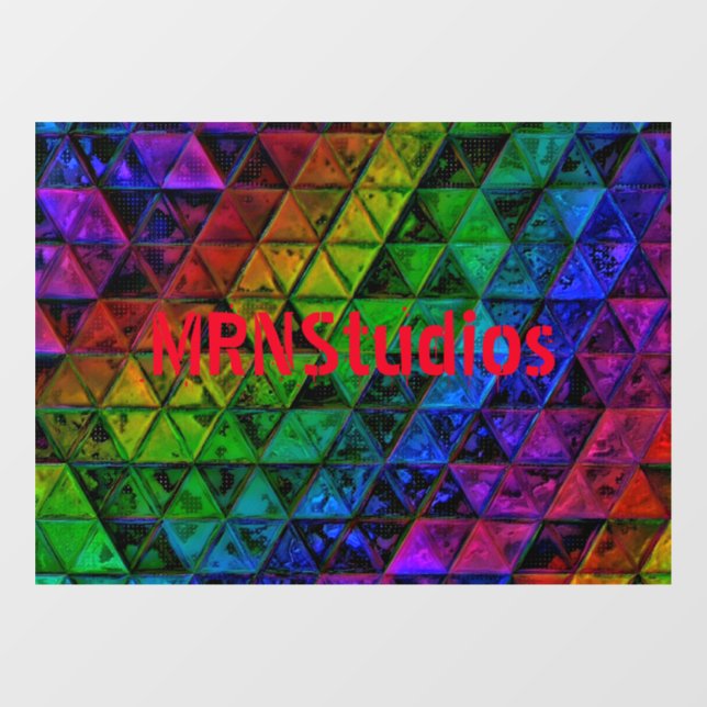 Pride Glass  Window Cling (Sheet)