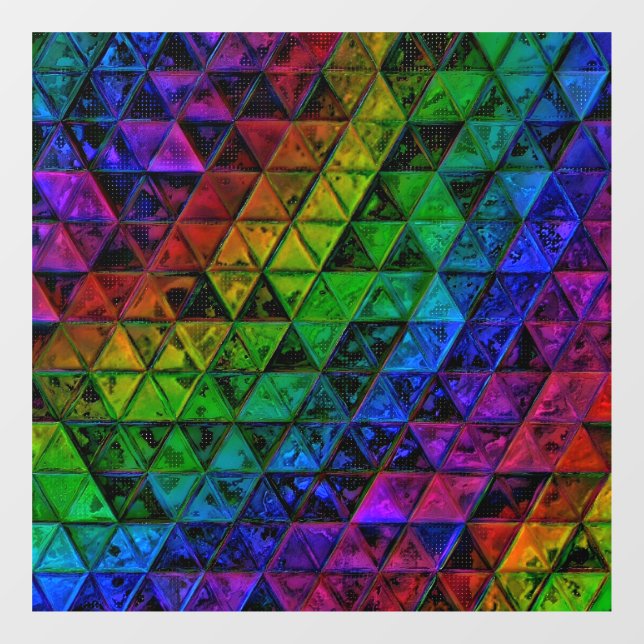 Pride Glass  Window Cling (Sheet)