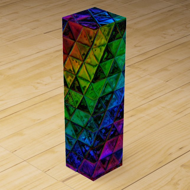 Pride Glass  Wine Box (Front)