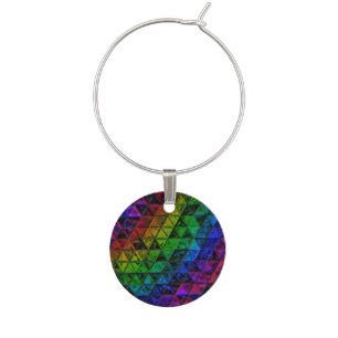 Pride Glass  Wine Charm