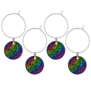 Pride Glass  Wine Charm