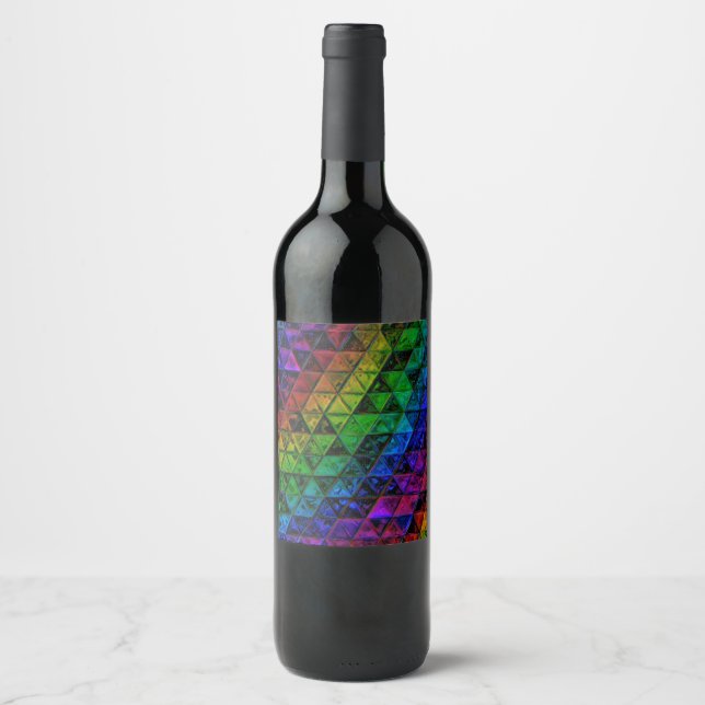 Pride Glass  Wine Label (Front)