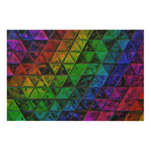 Pride Glass Wood Wall Art