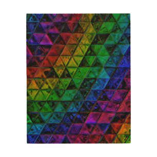 Pride Glass Wood Wall Art