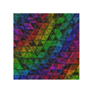 Pride Glass  Wood Wall Art