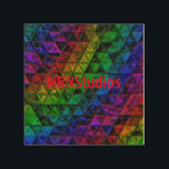 Pride Glass  Wood Wall Art<br><div class="desc">Thank you for checking out my design. Follow my art on Instagram @MRNStudios or ko-fi.com/MRNStudios</div>