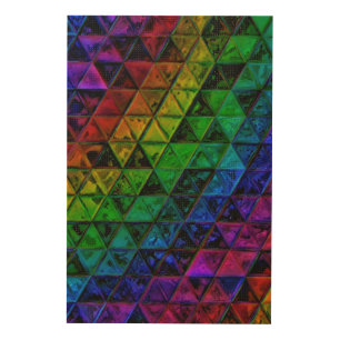 Pride Glass Wood Wall Art