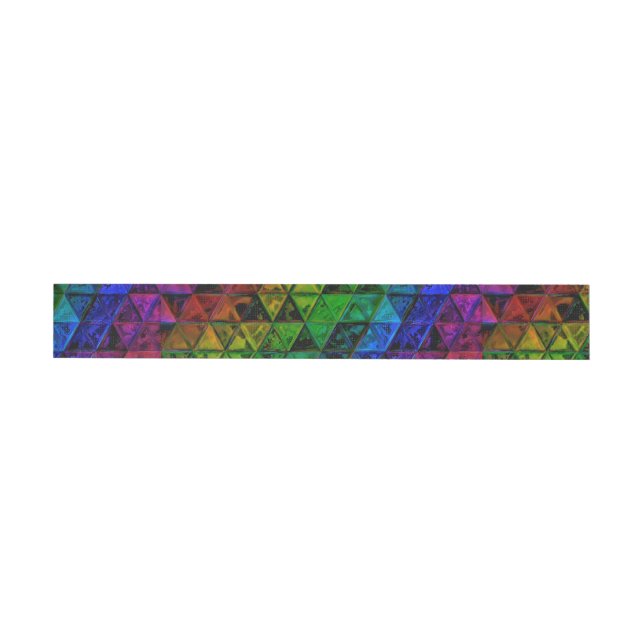 Pride Glass  Wrap Around Address Label (Individual)